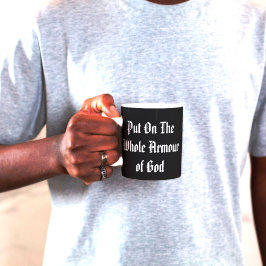 Die Amour der Bibel Zitat Kaffee Tasse