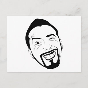 Die amüsierte Koksmann Postkarte