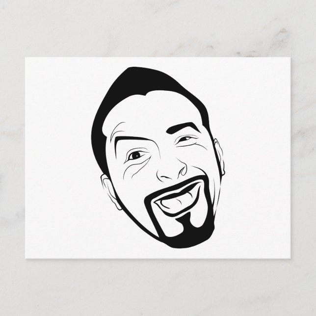 Die amüsierte Koksmann Postkarte (Vorderseite)