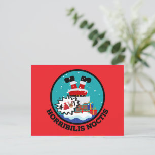 Die Amusing-Noctis vom Weihnachtsmann Feiertagspostkarte