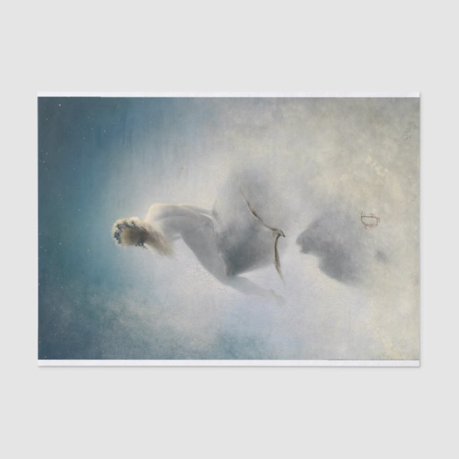 Die an Sterne Seidenpapier (Vorderseite)