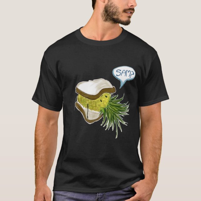 Die Ananas-Logo-Shirt der Männer T-Shirt (Vorderseite)