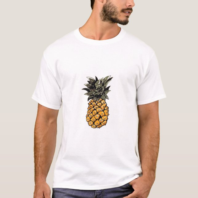 Die Ananas T-Shirt (Vorderseite)
