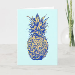 Die Ananas von Posh - Dankeschön-Karte Dankeskarte