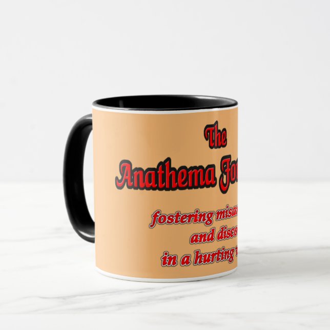 Die Anathema-Stiftung Tasse (Vorderseite Links)