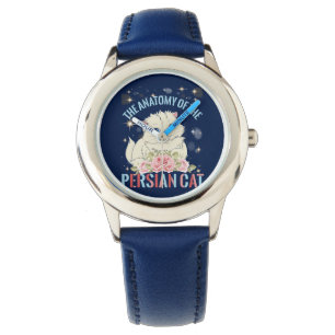 Die Anatomie der persischen Katze Armbanduhr