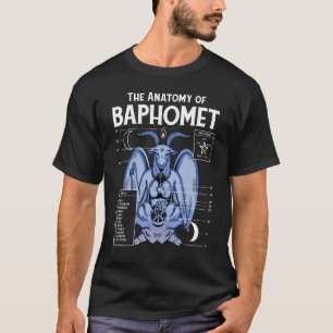 Die Anatomie des baphomet satanischen okkulten Hor T-Shirt