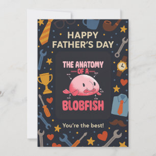 Die Anatomie einer BlobFish besten Vater je Flachk Einladung