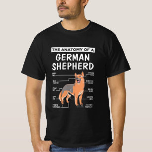 Die Anatomie eines deutschen Hirten T-Shirt
