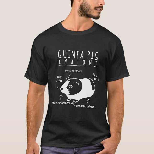 Die Anatomie eines Guinea-Schweineschiffs T-Shirt (Vorderseite)