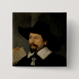 Die Anatomie-Lektion von Dr. Nicolaes Tulp, 1632 2 Button