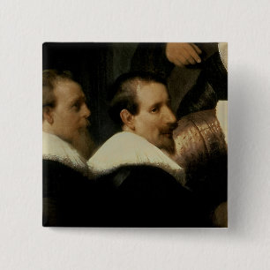 Die Anatomie-Lektion von Dr. Nicolaes Tulp, 1632 Button