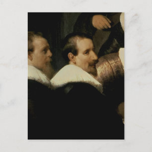Die Anatomie Lektion von Dr. Nicolaes Tulp, 1632 Postkarte