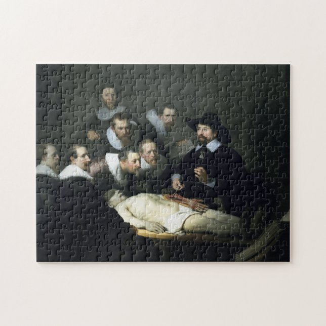 Die Anatomie-Lektion von Dr. Nicolaes Tulp - Puzzle (Horizontal)