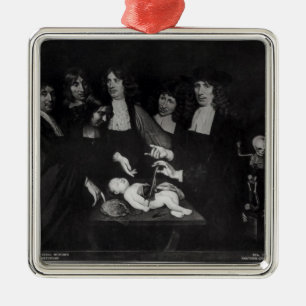 Die Anatomie-Lektion von Professor Frederik Silbernes Ornament