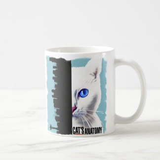 Die Anatomie-Tassen der Katze Kaffeetasse
