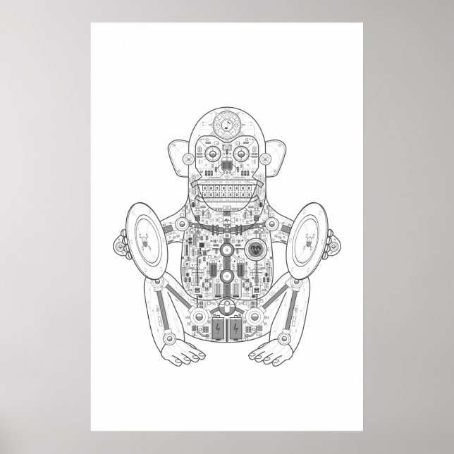 Die Anatomie von Jolly Chimp Poster (Vorne)