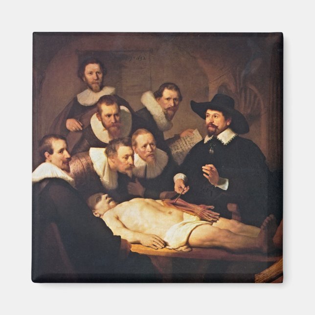 Die Anatomie-Vorlesung von Rembrandt Magnet (Vorne)
