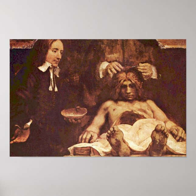 Die anatomische Lektion von Dr. Joan Deyman. Nach  Poster (Vorne)