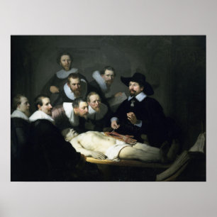Die anatomische Lektion von Dr. Nicolaes Tulp Poster
