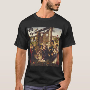 Die Anbetung von Biagio d'Antonio Mittelalterliche T-Shirt