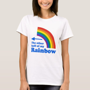 Die ANDERE HÄLFTE MEINES REGENBOGENS (recht) T-Shirt