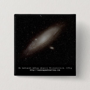 Die andromeda-Galaxie (M31) Button