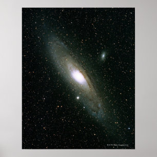 Die Andromeda-Galaxie Poster