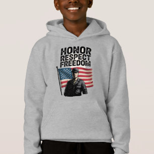 Die Anerkennung des Veteran Day Patriotic Design Hoodie