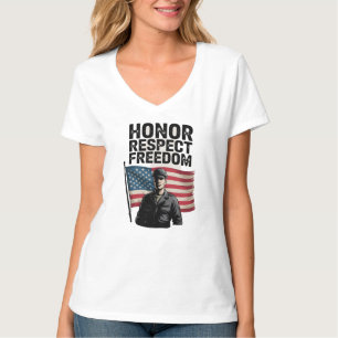 Die Anerkennung des Veteran Day Patriotic Design T-Shirt