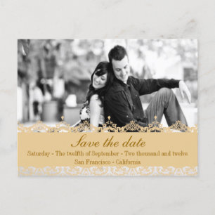Die Anette-Save the Date Postkarte