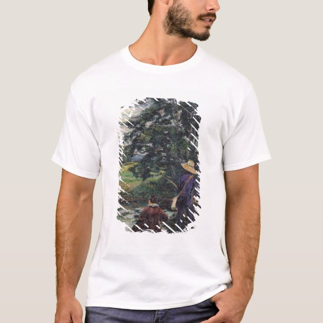 Die Angler, c.1885 T-Shirt (Vorderseite)