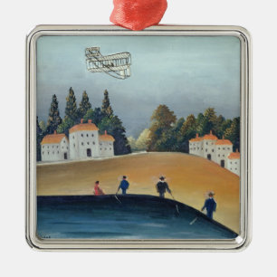 Die Angler, c.1908-09 (Öl auf Leinwand) Silbernes Ornament