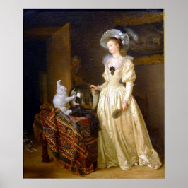 Die Angora-Katze Poster