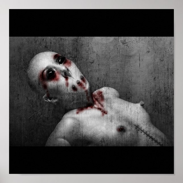 Die Angst Poster (Vorne)