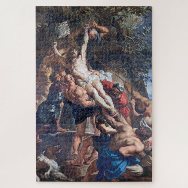Die Anhebung des Kreuzes, Rubens Puzzle (Vertikal)