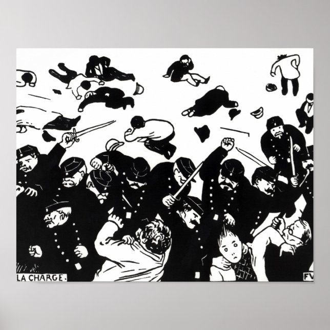 Die Anklage, 1893 Poster (Vorne)