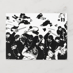 Die Anklage, 1893 Postkarte