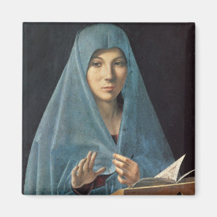 Die Ankündigung, 1474-75 (Öl auf Platte) Magnet
