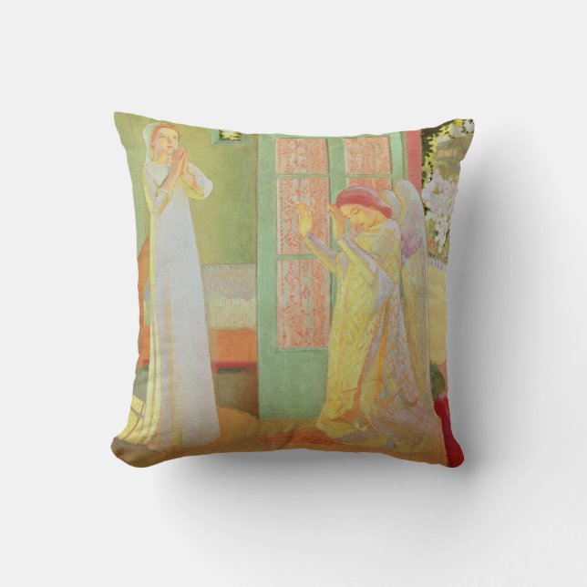 Die Ankündigung, 1913 Kissen (Vorderseite)