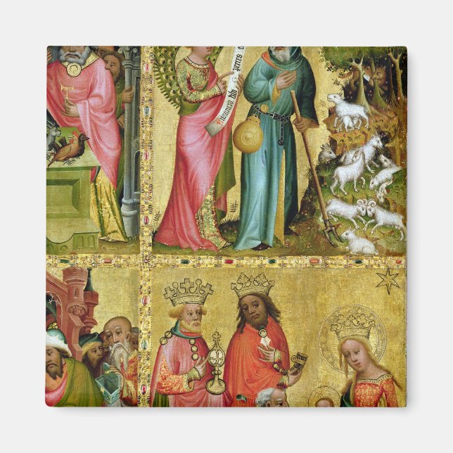 Die Ankündigung an St. Joachim Magnet (Vorne)