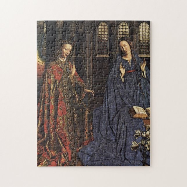 Die Ankündigung bis Januar van Eyck Puzzle (Vertikal)