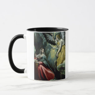 Die Ankündigung, c.1575 (Öl auf Leinwand) Tasse