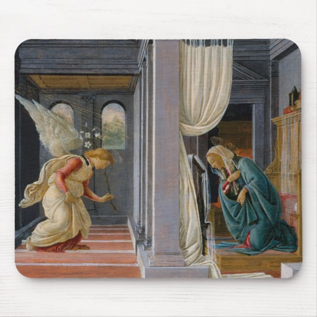 Die Ankündigung, circa 1485 Mousepad (Vorne)