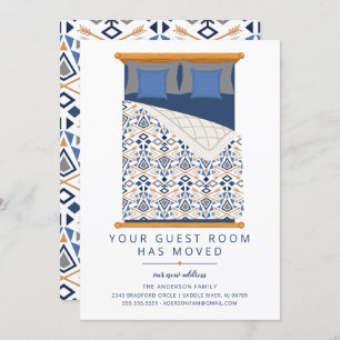 Die Ankündigung des Umzugszimmers