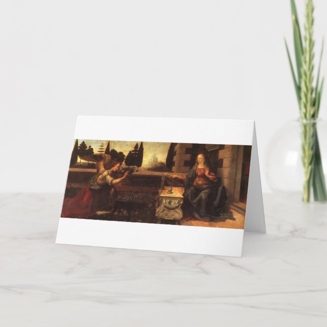 Die Ankündigung durch Leonardo da Vinci C. (Vorderseite)