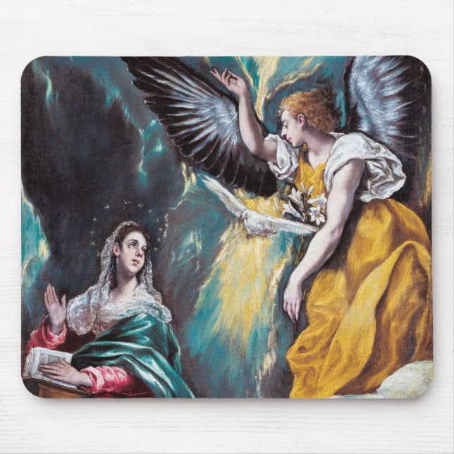Die Ankündigung El Greco Mousepad (Vorne)