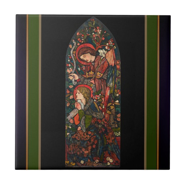 Die Ankündigung Fliese (Vorderseite)