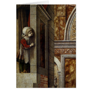 Die Ankündigung mit St. Emidius, 1486