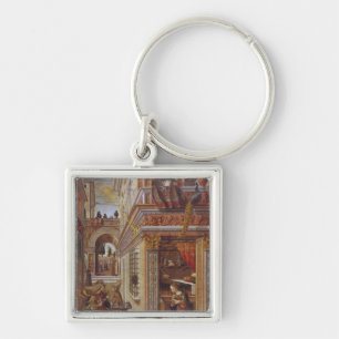 Die Ankündigung mit St. Emidius, 1486 Schlüsselanhänger